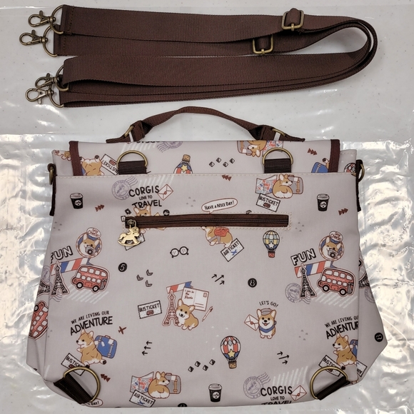 Waterproof Convertibe Handbag Backpack Crossbody Multifunctional Triple Use Bag - Picture 10 of 15